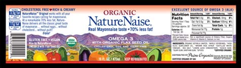 NatureNaise Organic Spread - Omega 3