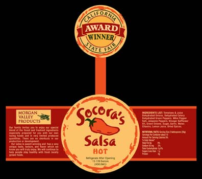 Socora's - Label Design Portfolio