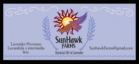 Sun Hawk Lavender Essential Oil