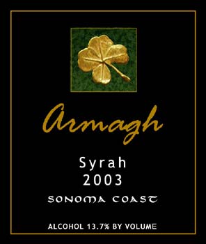 Armagh Syrah 2003