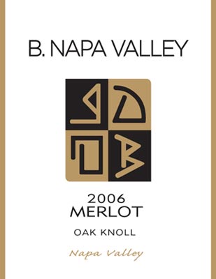 B Napa Valley 2006 Merlot