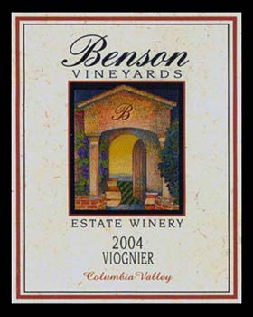Benson Vineyards  - Wine Label Design Portfolio
