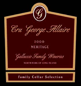 Cru George Allaire - Wine Label Design Portfolio