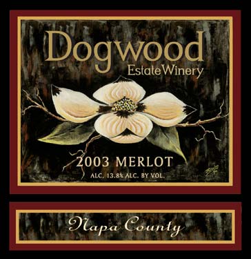 Dogwood Estate Winery - Wine Label Design Portfolio