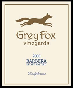 Grey Fox - Wine Label Design Portfolio