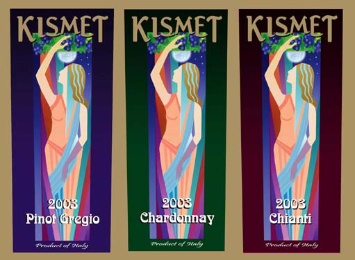 Kismet - Wine Label Design Portfolio