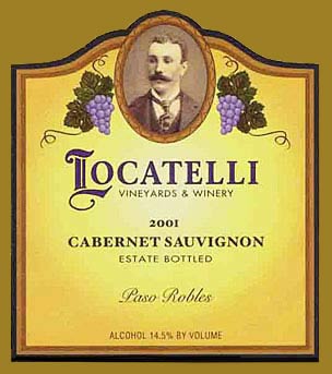  Locatelli Vineyards and Winery - Wine Label Design Portfolio