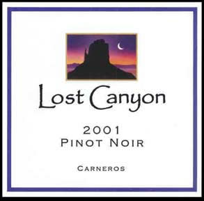 Lost Canyon - Wine Label Design Portfolio
