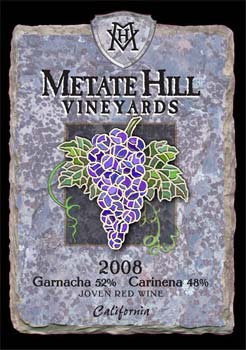 Metate Hill 2008 Joven Red Wine