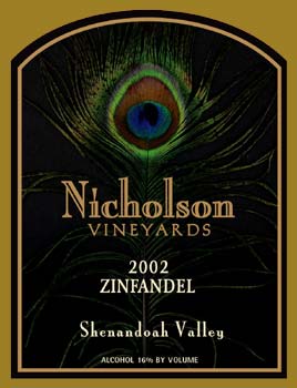 Nicholson Vineyards II - Wine Label Design Portfolio