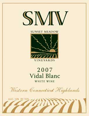 Sunset Meadow Vineyards 2007 Vidal Blanc