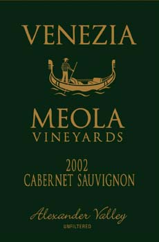Venezia Meola Vineyards - Wine Label Design Portfolio