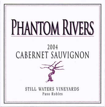 Phantom Rivers - Still Water Vineyards - Wine Label Design Portfolio