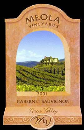 Meola Vineyards - Wine Label Design Portfolio