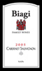 Biagi Family Wines
